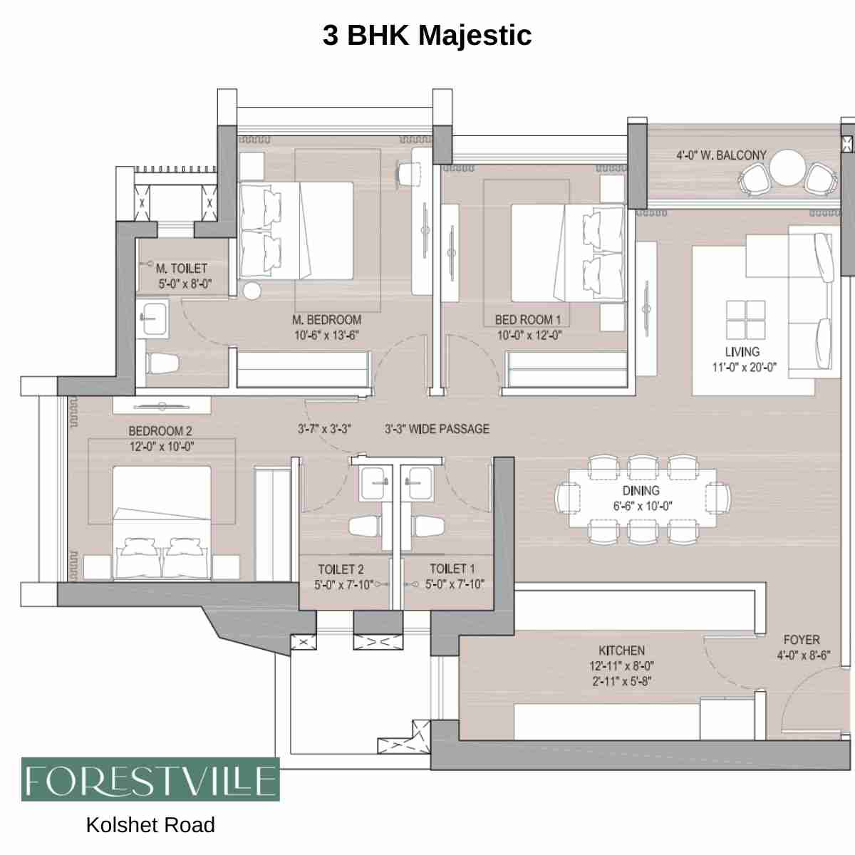 Oberoi-Forestville-Floor-Plan-3-BHK-Majestic